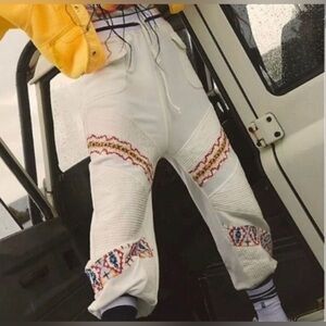 FP Movement Crystal Sport High Rise Embroidered Jogger Sweatpants